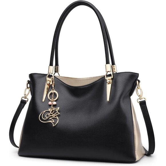 ❤️  Tote Designer Handbags for Women Genuine Leather Top handle Bags Purses - Picture 1 of 6